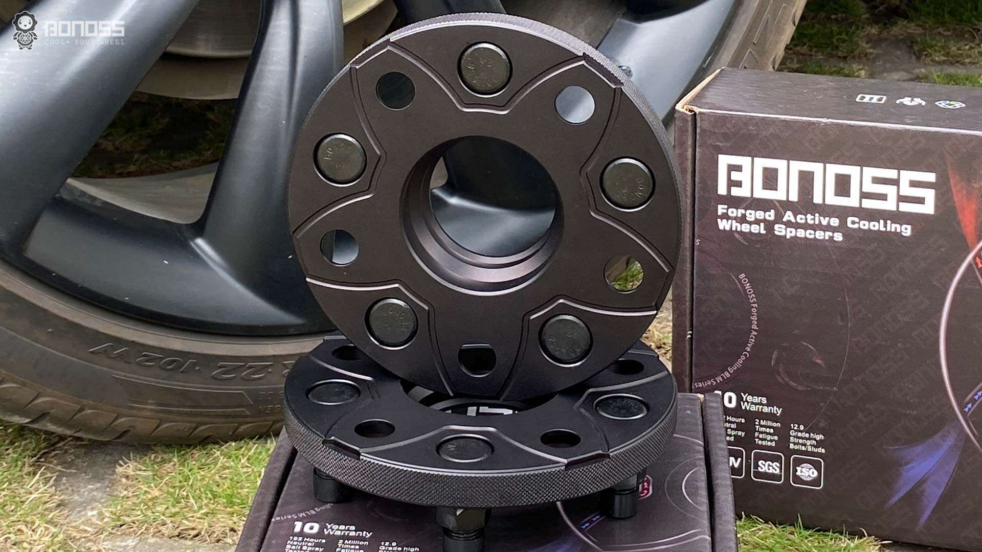 5x4.5 Wheel Spacers The Safe Sizes Torque Specs BONOSS Forged Active Cooling Adapters Hubcentric Spacers Pros Before and After Example CHZ (2)