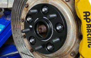 Best 2017 Mustang GT Wheel Spacers Size Chart BONOSS Forged Active Cooling Adapters Hubcentric Spacers Pros Before and After Example CHZ (1)