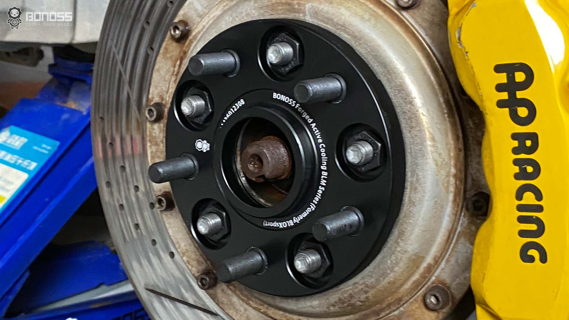 Best 2017 Mustang GT Wheel Spacers Size Chart BONOSS Forged Active Cooling Adapters Hubcentric Spacers Pros Before and After Example CHZ (1)