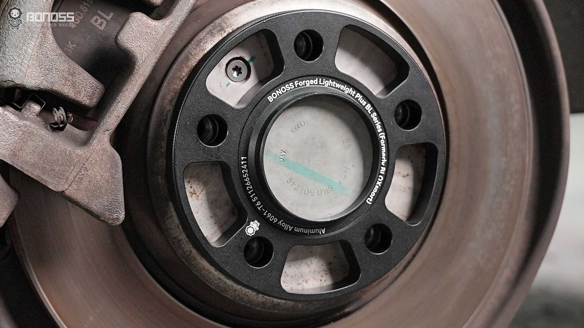 Best 5x112 Wheel Spacers That Are Actually Safe & Tested BONOSS Forged Lightweight Plus Adapters Hubcentric Spacers Before and After CHZ (2)