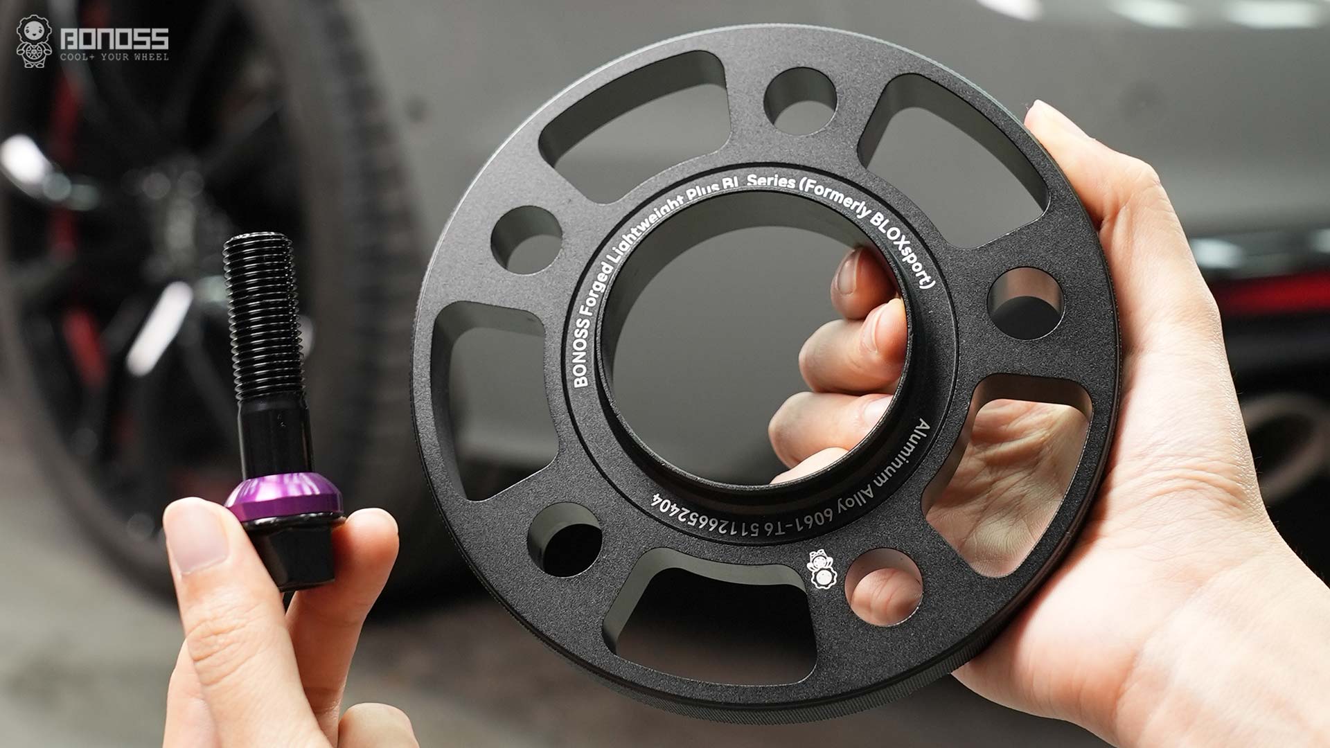 Best Audi SQ5 Wheel Spacers Buying Guide Sizes, Offset, Review BONOSS Forged Lightweight Plus Adapters Hubcentric Spacers Before and After CHZ (3)
