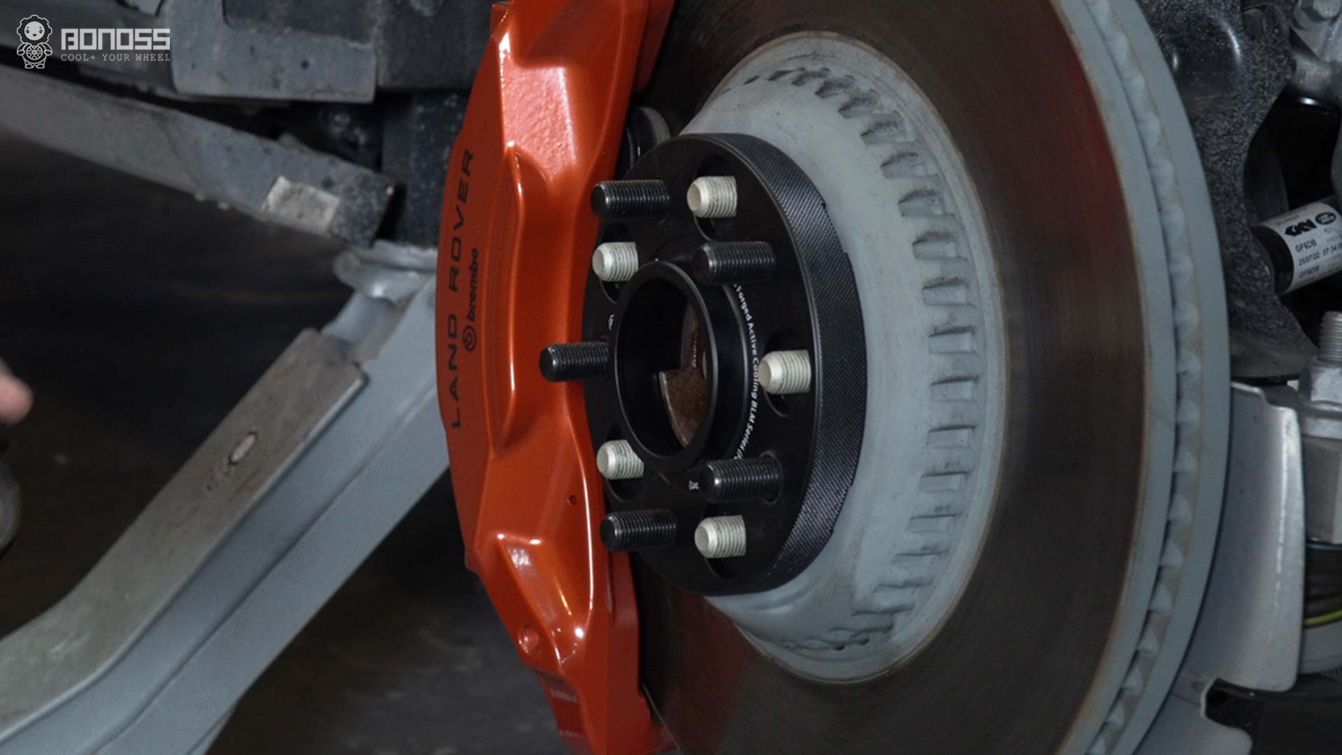 thumbnail image 2 of Black Raptor 50mm Aluminum Wheel Spacers For Land Rover Defender 90/110 - Set Of 4, Brws4 2 of 4