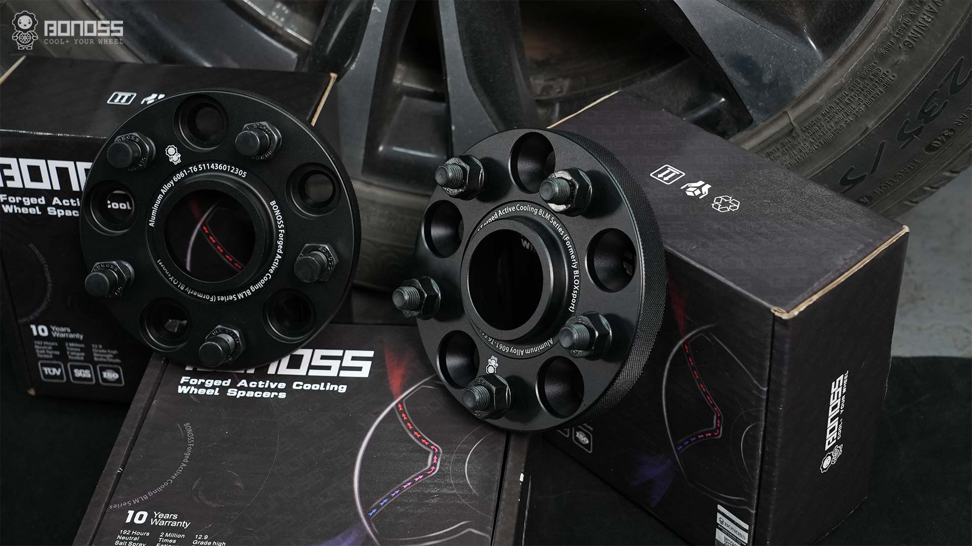 Best Wrangler JL Wheel Spacers Offset Torque Guide BONOSS Forged Active Cooling Adapters Hubcentric Spacers Pros Before and After Example CHZ (1)