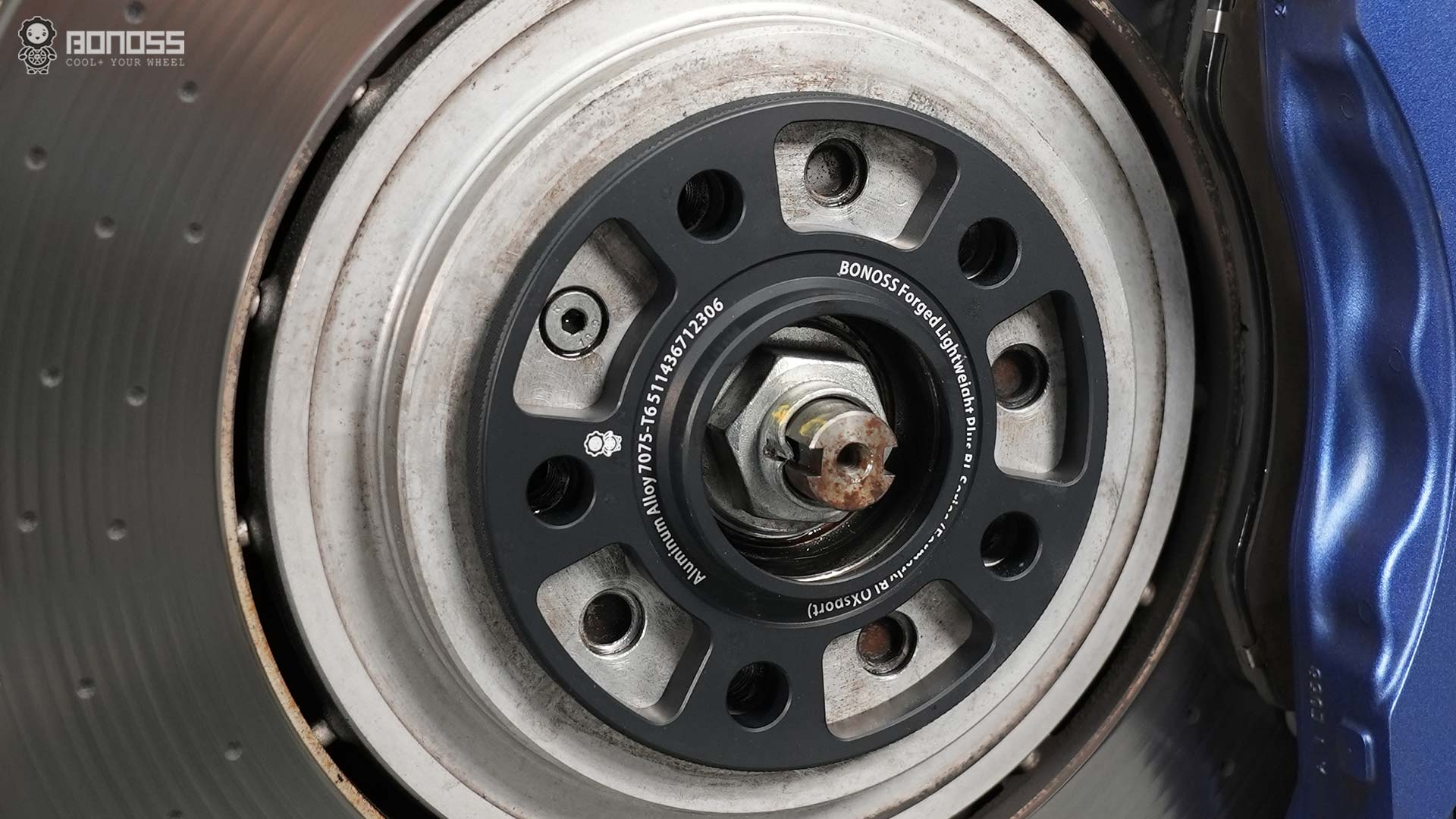 DIY Installing 10mm Spacers 5x114 3 Safely and Correctly BONOSS Forged Lightweight Plus Adapters Hubcentric Spacers Before and After CHZ (2)