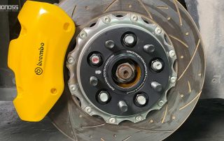 Tesla Model 3 Performance Spacers A Complete Breakdown BONOSS Forged Active Cooling Adapters Hubcentric Spacers Pros Before and After Example CHZ (2)