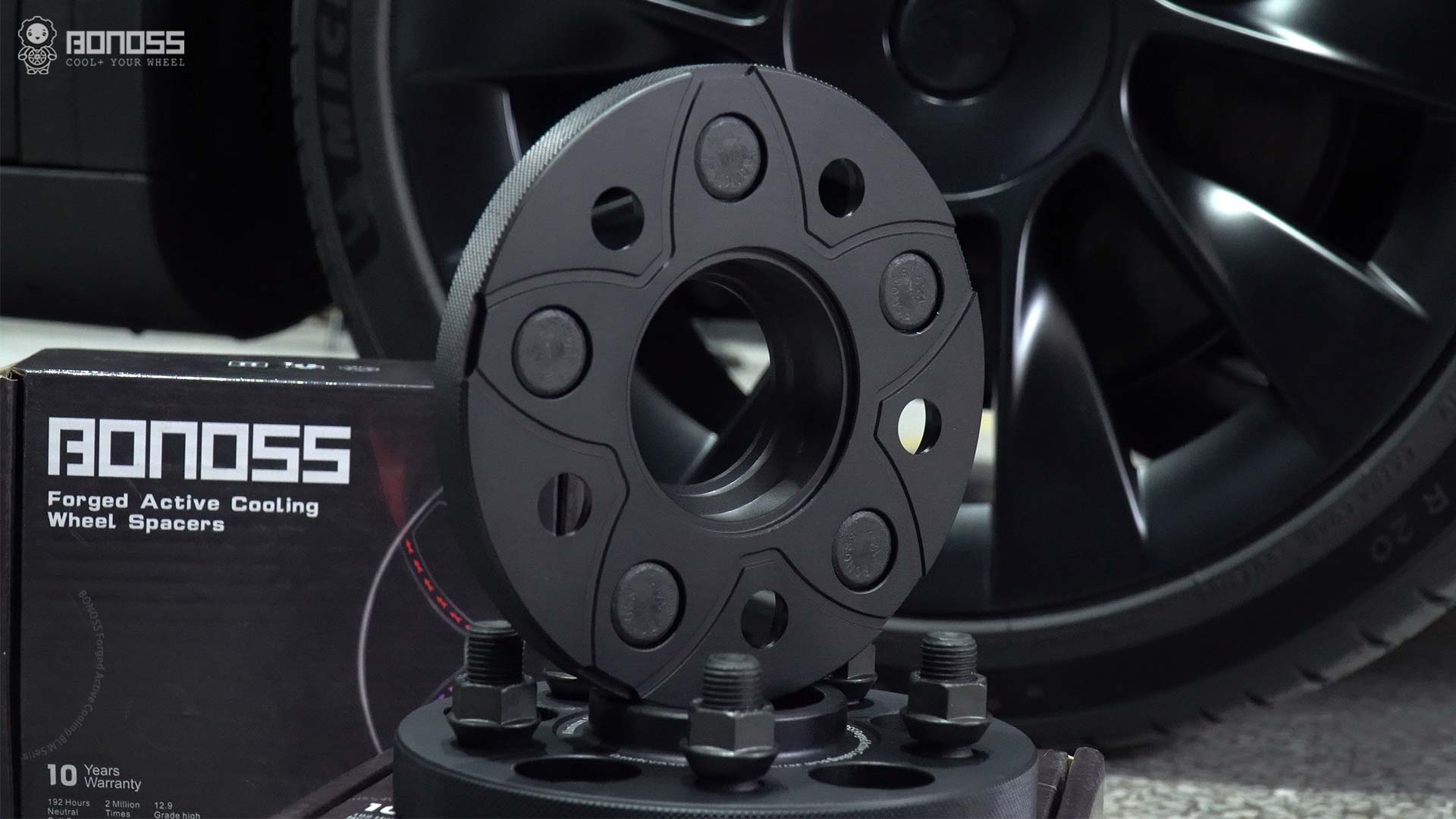 Tesla Model S Spacers The Must-Know Facts BONOSS Forged Active Cooling Adapters Hubcentric Spacers Pros Before and After Example CHZ (1)