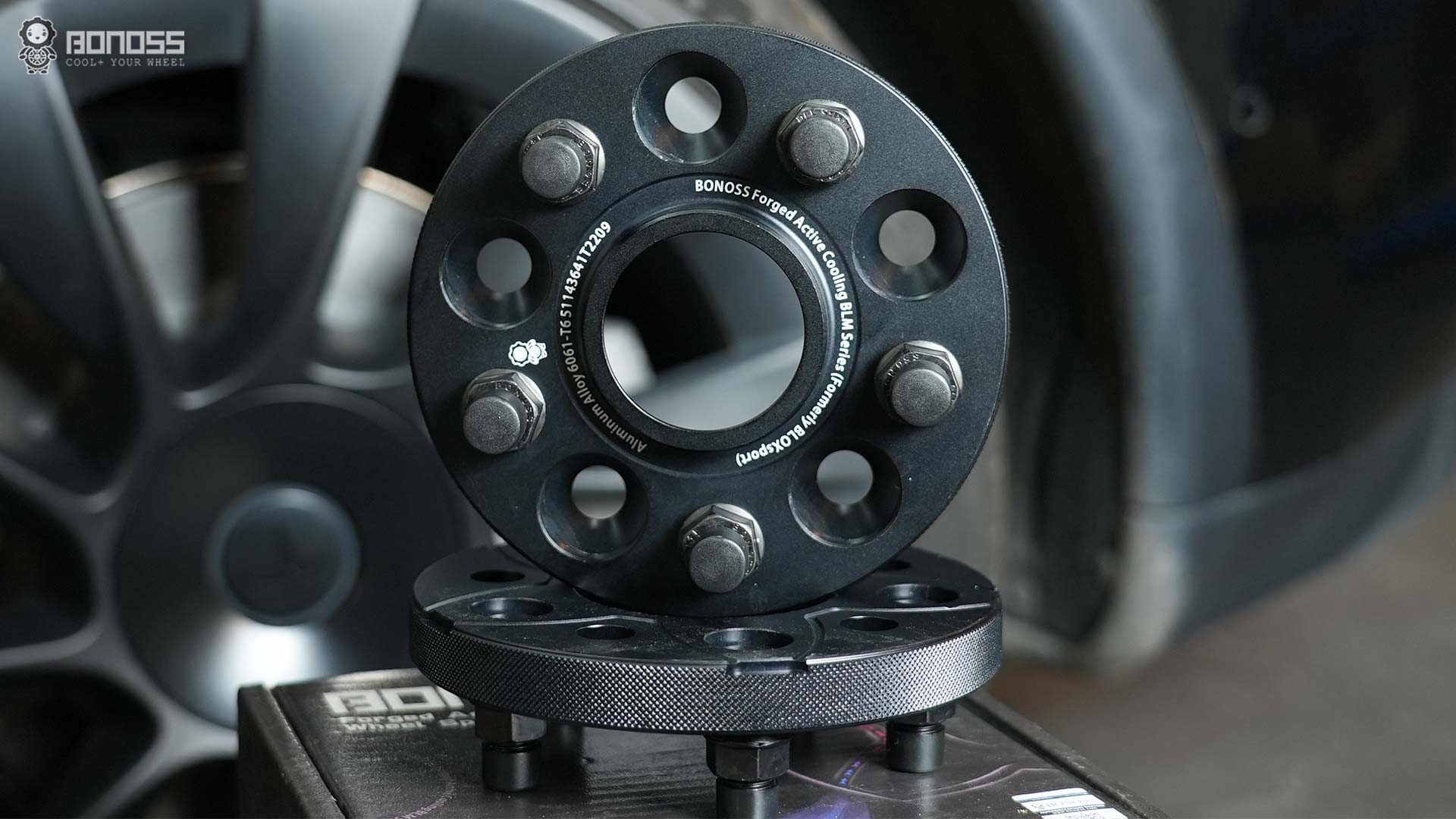 Tesla Model X Wheel Spacers Before & After Results (2025 Guide) BONOSS Forged Active Cooling Adapters Hubcentric Spacers Pros Before and After Example CHZ (1)