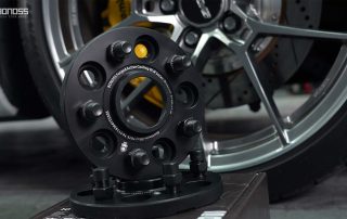 Top Pick 2017 Mustang GT Wheel Spacers Torque Spec BONOSS Forged Active Cooling Adapters Hubcentric Spacers Pros Before and After Example CHZ (1)