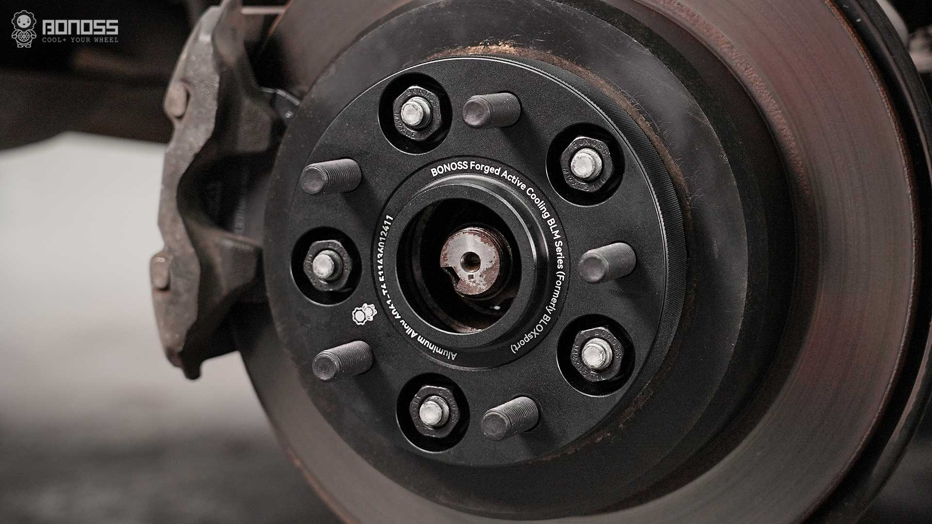 Toyota Spacers Review Which Size is Best for Your Car BONOSS Forged Active Cooling Adapters Hubcentric Spacers Pros Before and After Example CHZ (2)