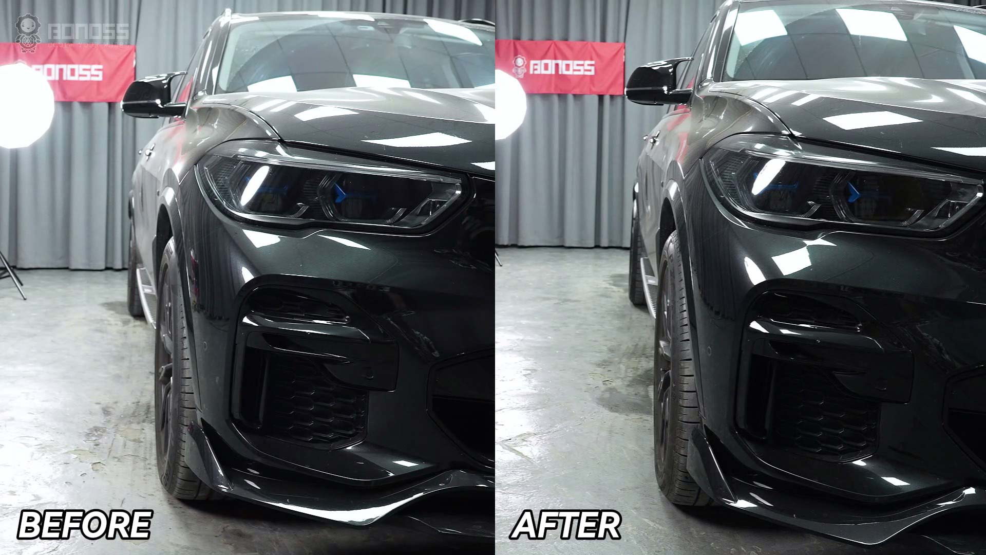 What Size BMW X5 Wheel Spacers Are Best BONOSS Forged Lightweight Plus Adapters Hubcentric Spacers Before and After CHZ (1)