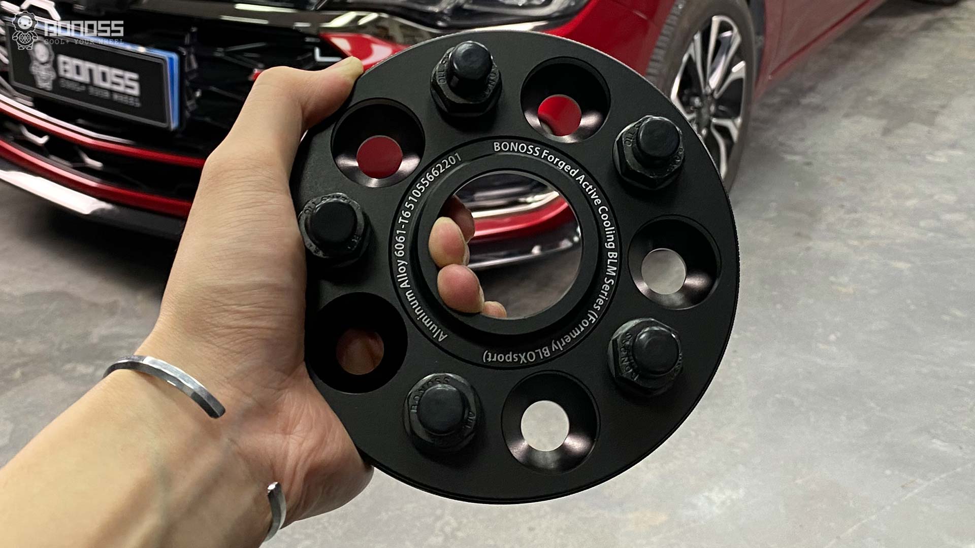 25mm Wheel Spacers 5x114 3 Safety & Offset Explained BONOSS Forged Active Cooling Adapters Hubcentric Spacers Pros Before and After Example CHZ (3)