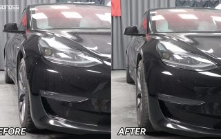 2025 Model 3 Performance Wheel Spacers Before and After - Which Fits Best BONOSS Forged Active Cooling Adapters Hubcentric Spacers Pros Before and After Example (3)