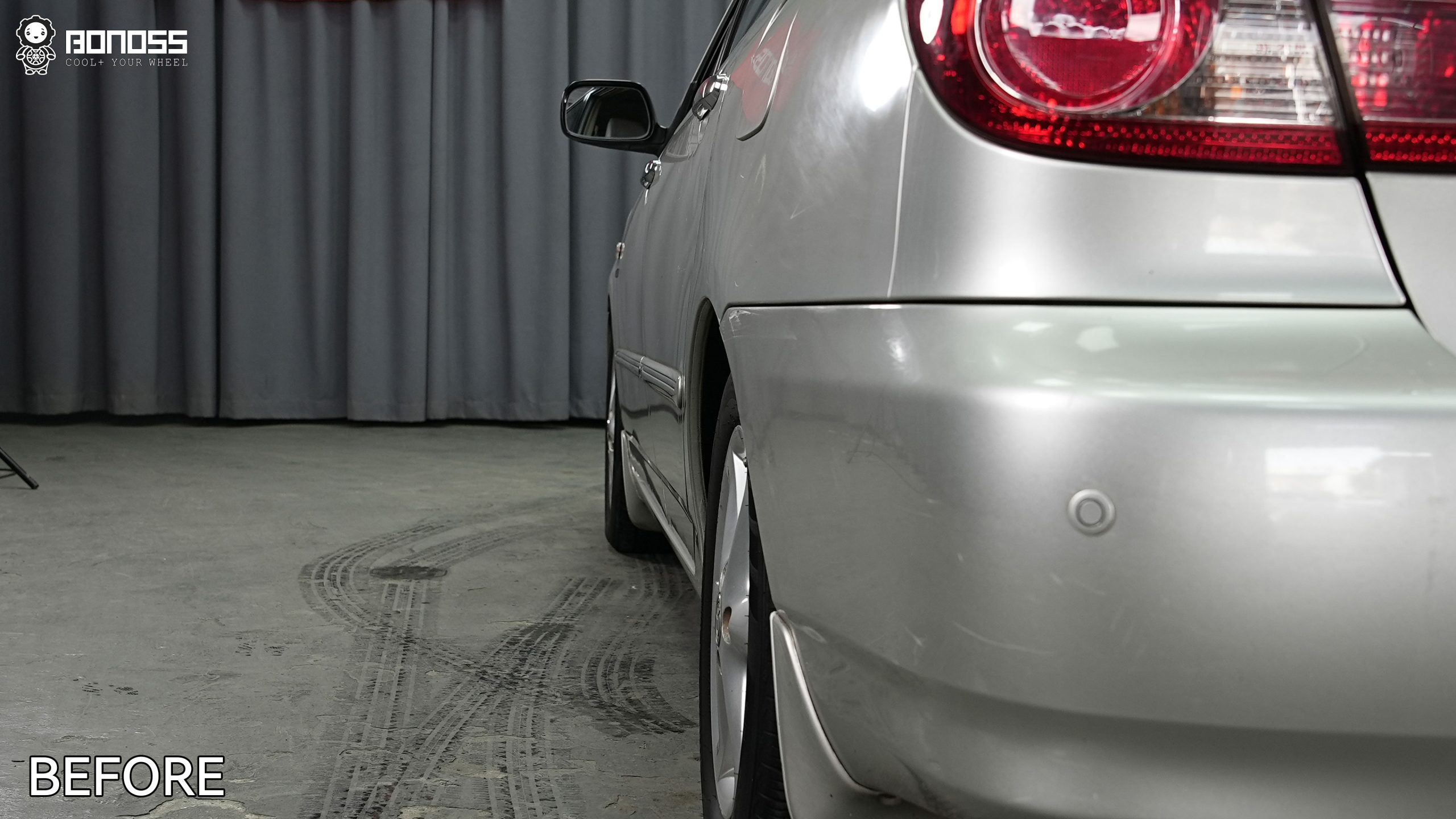 BONOSS Forged Active Cooling 2004 Toyota Corolla Wheel Spacers Front 15mm Rear 20mm Before and After (11)