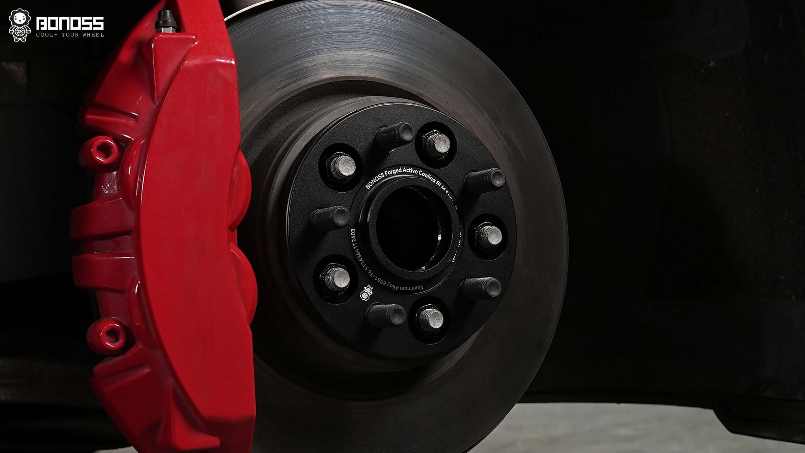 BONOSS Forged Active Cooling 2019 Tesla Model 3 Wheel Spacers Front 18mm Rear 25mm Before and After (14)