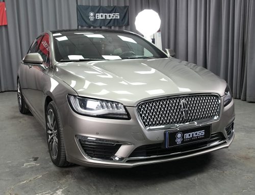 BONOSS Forged Active Cooling 2020 Lincoln MKZ Wheel Spacers Front 25mm Rear 25mm Before and After