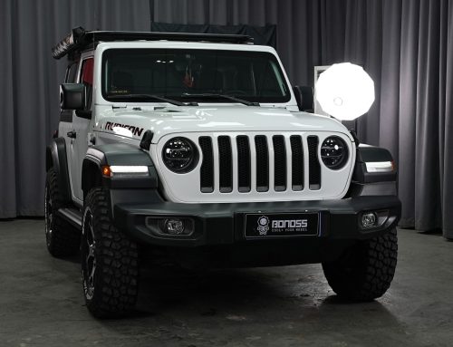 BONOSS Forged Active Cooling 2021 Jeep Wrangler Wheel Spacers Front 30mm Rear 35mm Before and After