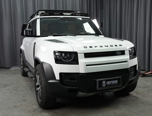 BONOSS Forged Active Cooling 2024 Land Rover Defender Wheel Spacers Front 20mm Rear 25mm Before and After