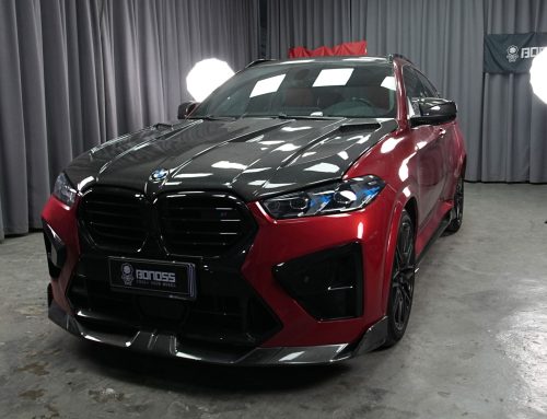 BONOSS Forged Active Cooling BMW X6 Wheel Spacers Front 25mm Rear 40mm Before and After