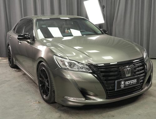 BONOSS Forged Active Cooling Toyota Crown Wheel Spacers Front 15mm Rear 15mm Before and After