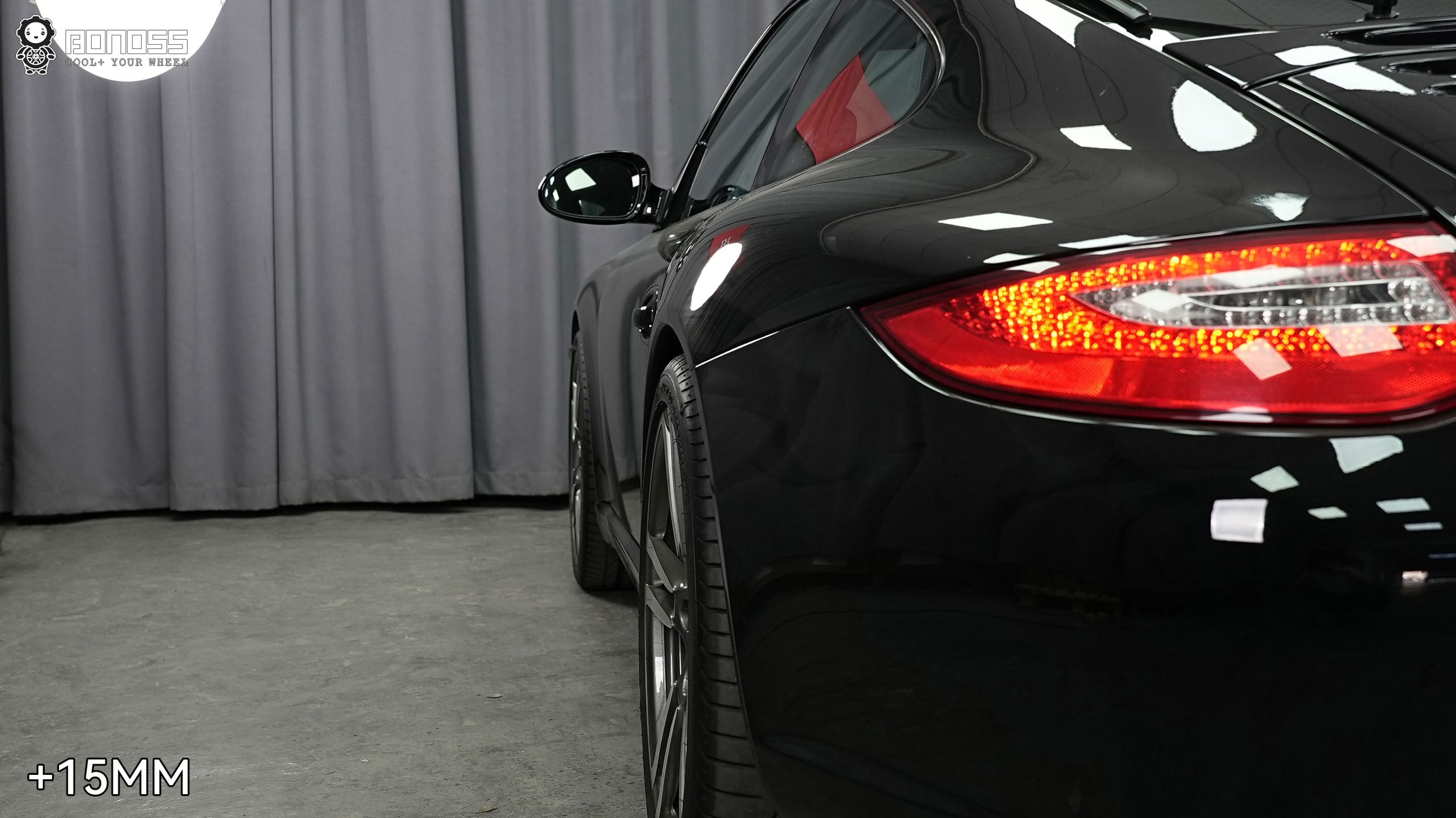 BONOSS Forged Lightweight Plus 2011 Porsche 911 Wheel Spacers Front 15mm Rear 15mm Before and After (7)