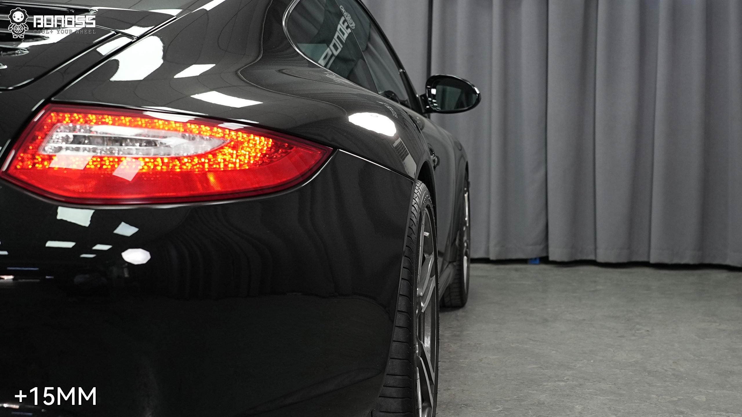 BONOSS Forged Lightweight Plus 2011 Porsche 911 Wheel Spacers Front 15mm Rear 15mm Before and After (8)