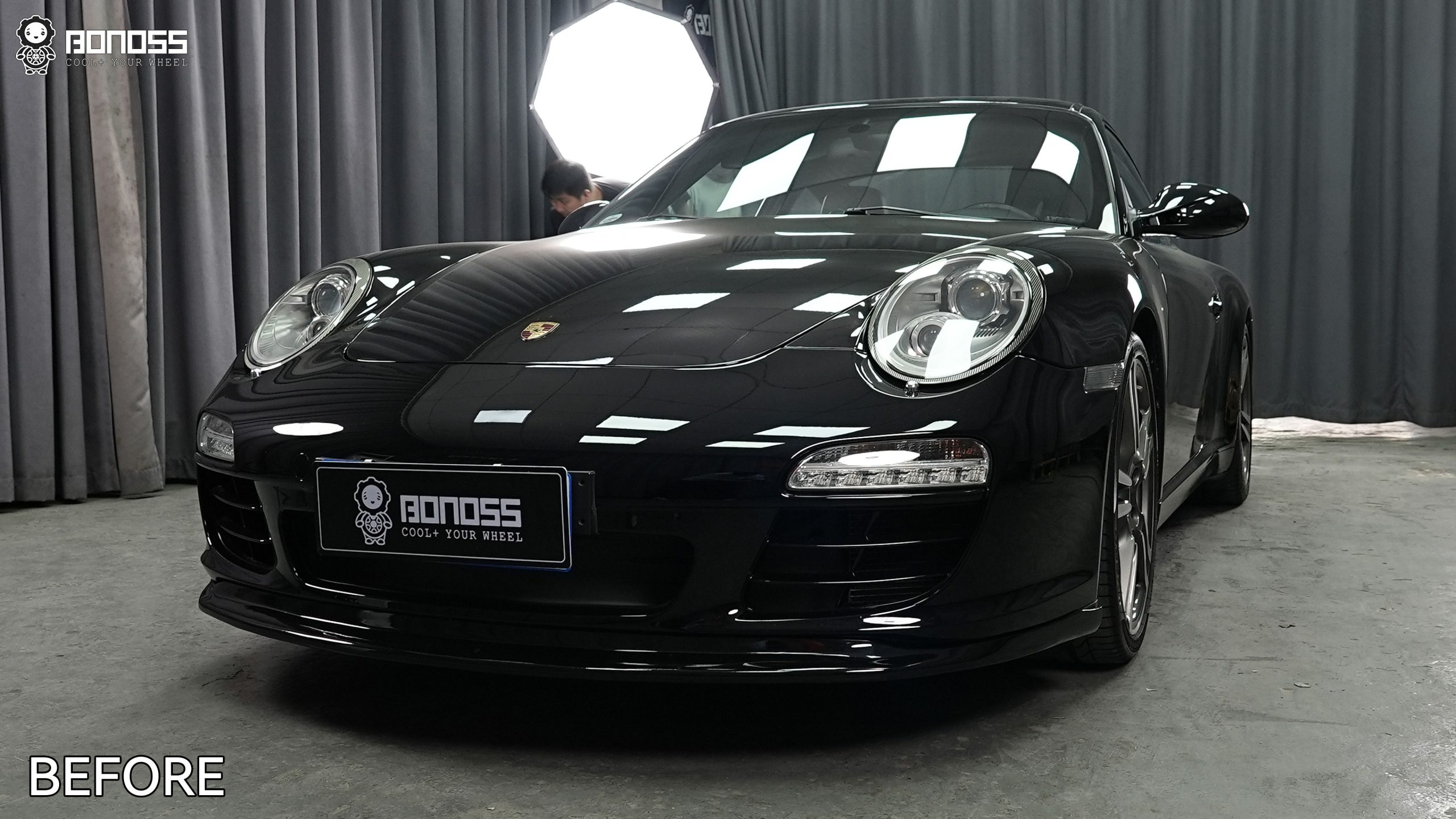 BONOSS Forged Lightweight Plus 2011 Porsche 911 Wheel Spacers Front 15mm Rear 15mm Before and After (9)