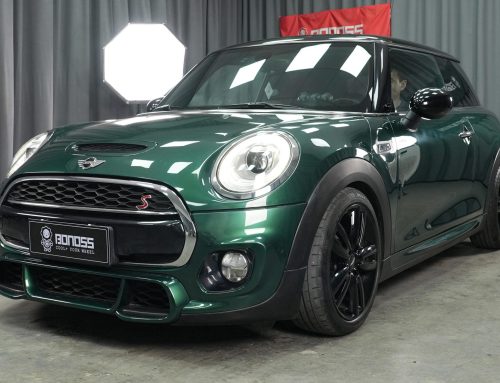 BONOSS Forged Lightweight Plus 2016 MINI Cooper S Wheel Spacers Front 12mm Rear 18mm Before and After