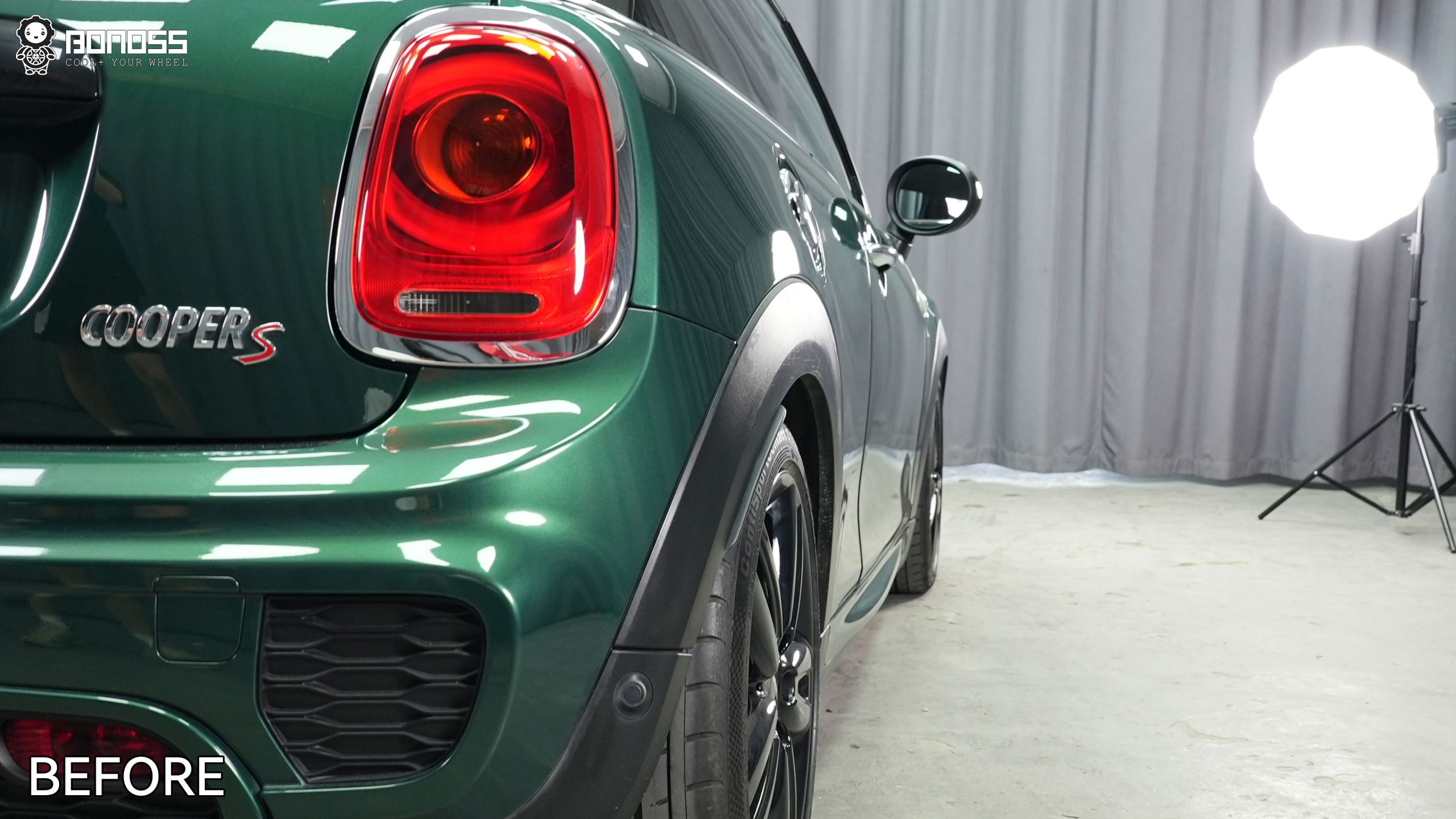 BONOSS Forged Lightweight Plus 2016 MINI Cooper S Wheel Spacers Front 12mm Rear 18mm Before and After (10)