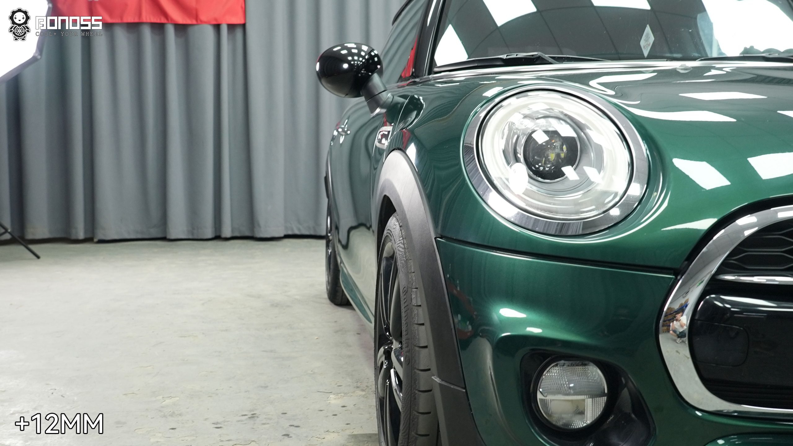 BONOSS Forged Lightweight Plus 2016 MINI Cooper S Wheel Spacers Front 12mm Rear 18mm Before and After (3)