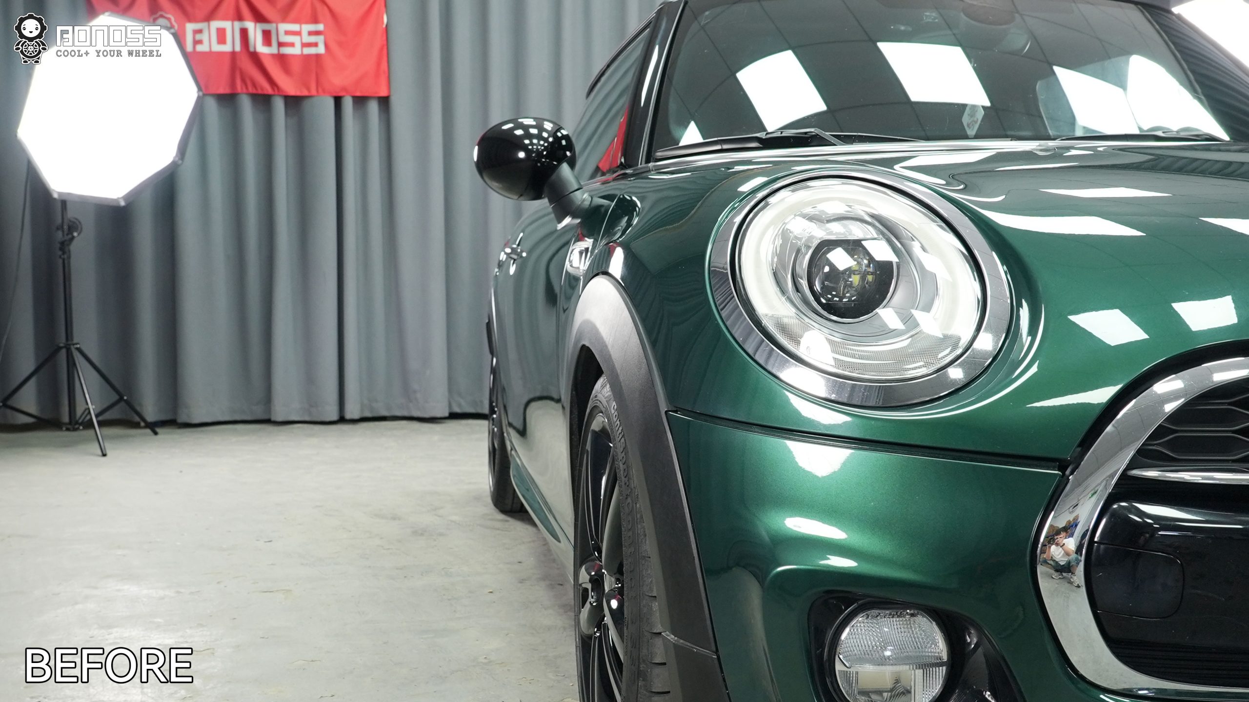 BONOSS Forged Lightweight Plus 2016 MINI Cooper S Wheel Spacers Front 12mm Rear 18mm Before and After (8)