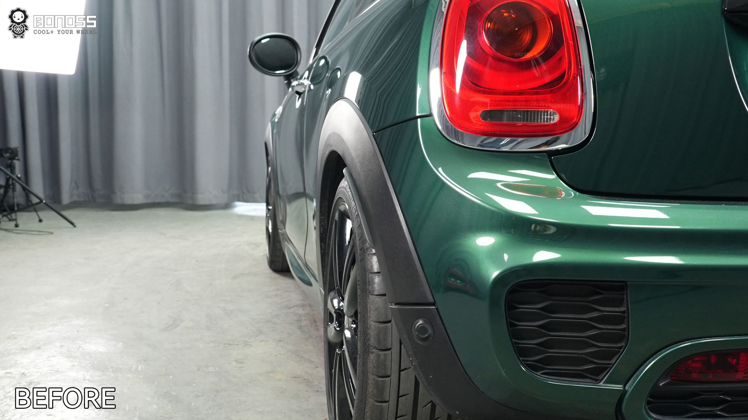 BONOSS Forged Lightweight Plus 2016 MINI Cooper S Wheel Spacers Front 12mm Rear 18mm Before and After (9)