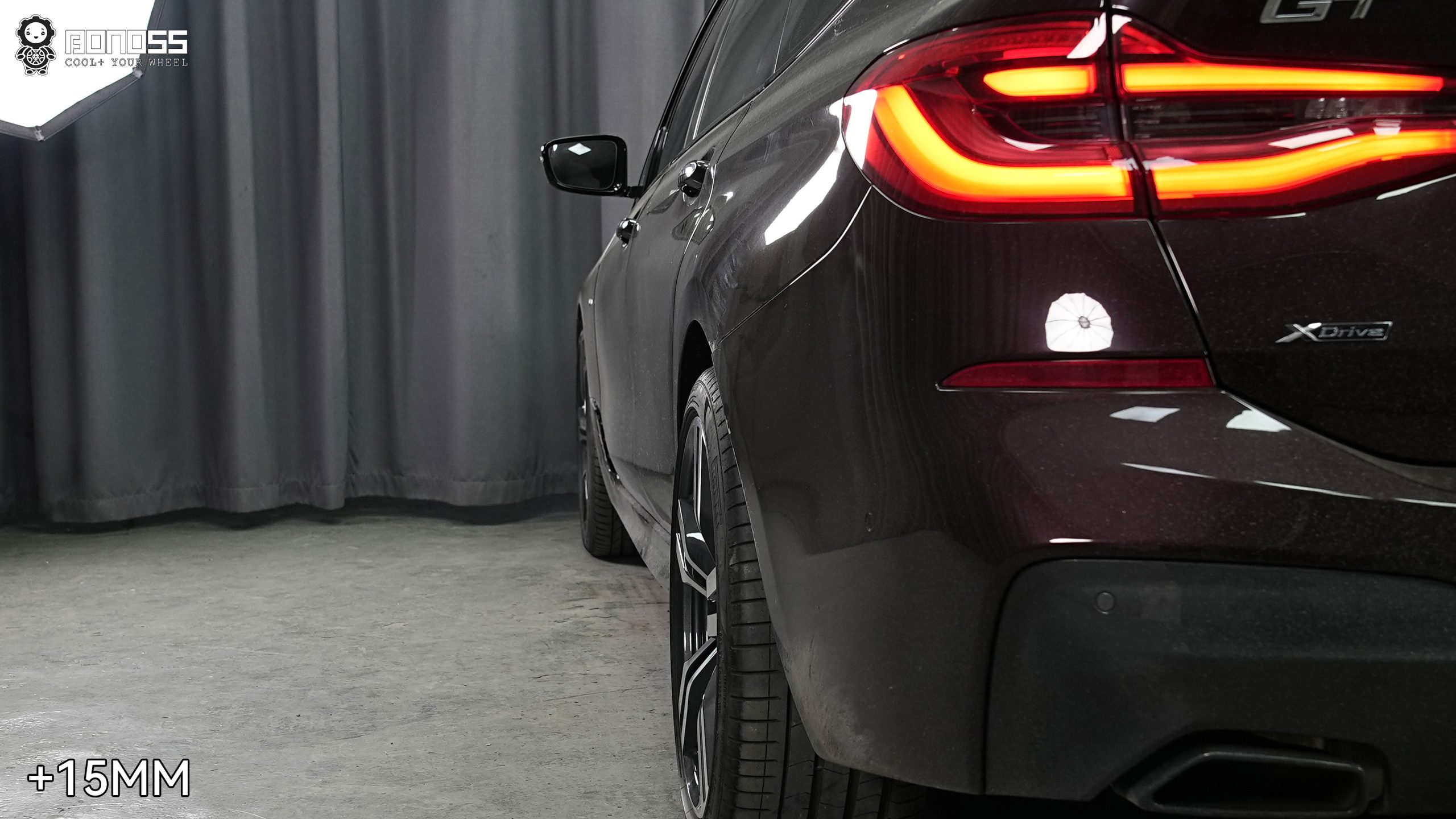 BONOSS Forged Lightweight Plus 2018 BMW 640i Wheel Spacers Front 15mm Rear 15mm Before and After (6)