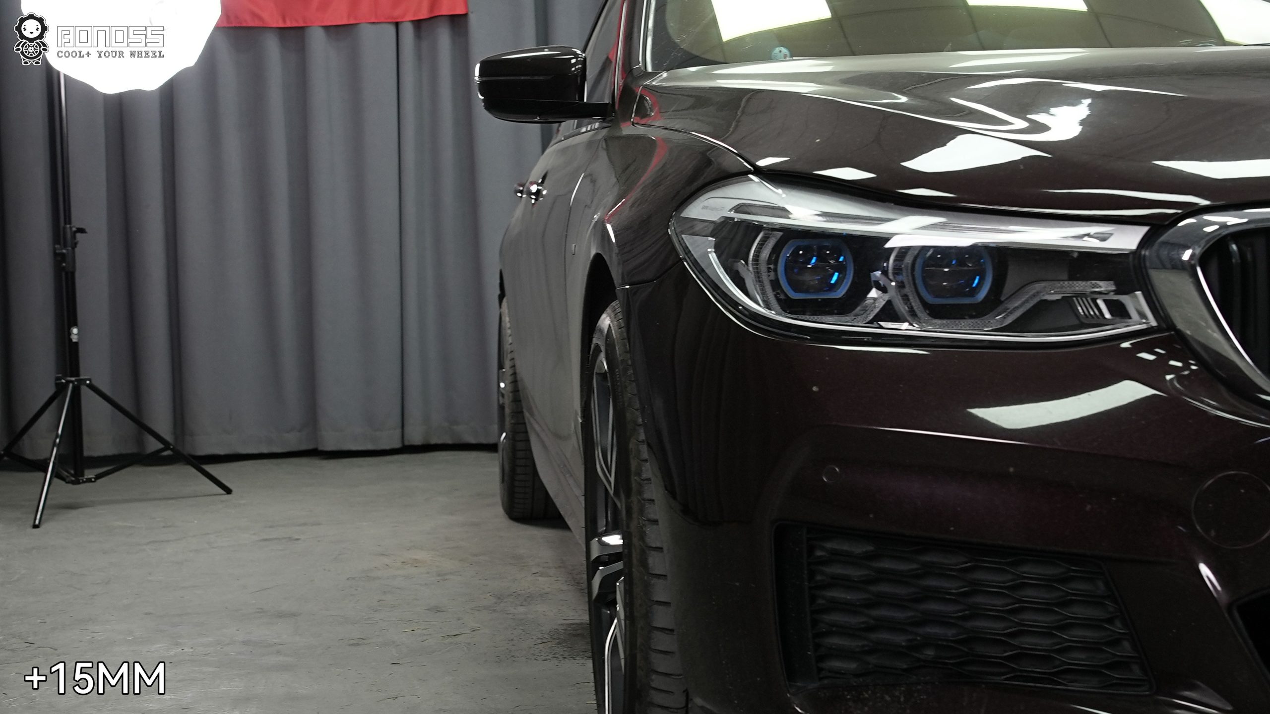 BONOSS Forged Lightweight Plus 2018 BMW 640i Wheel Spacers Front 15mm Rear 15mm Before and After (7)