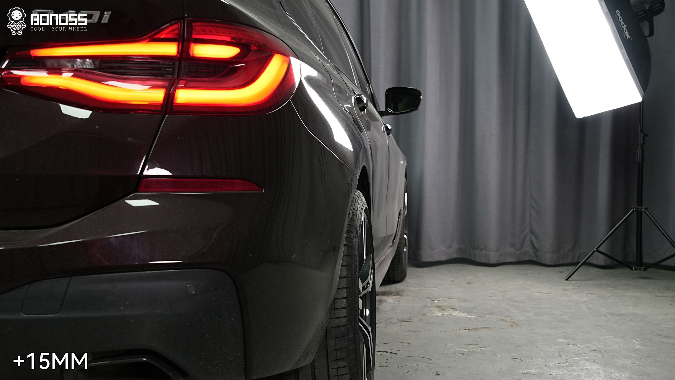 BONOSS Forged Lightweight Plus 2018 BMW 640i Wheel Spacers Front 15mm Rear 15mm Before and After (8)