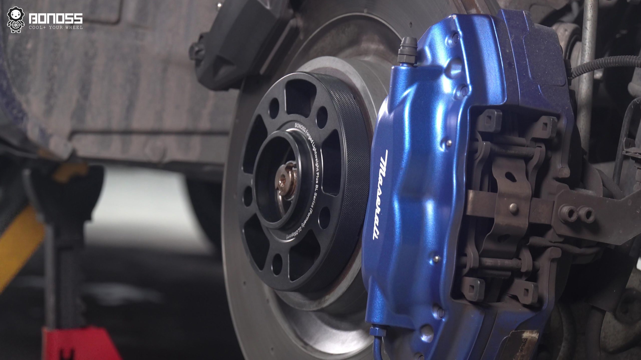 BONOSS Forged Lightweight Plus 2022 Maserati Levante Wheel Spacers Front 11mm Rear 20mm Before and After (12)