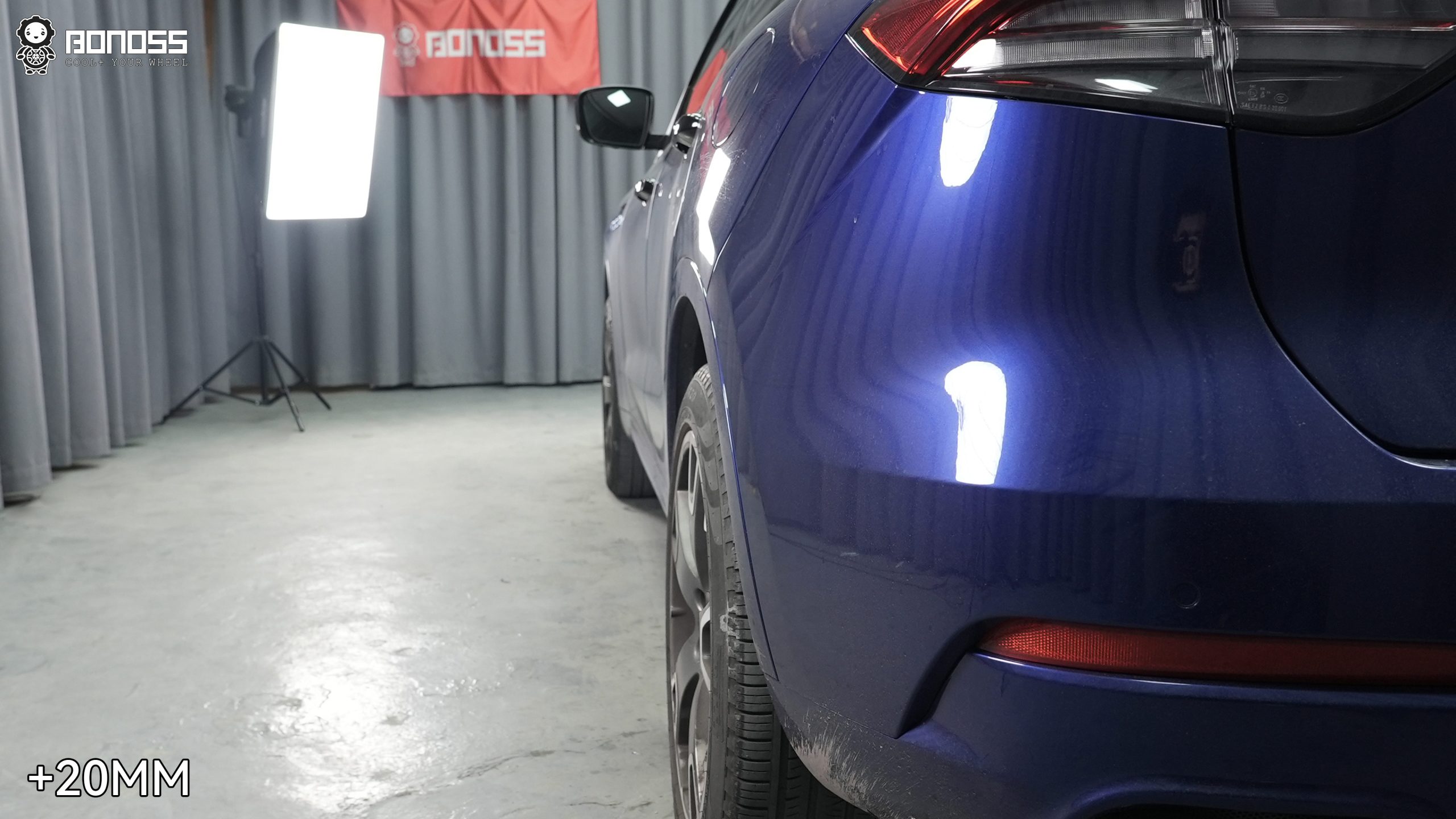 BONOSS Forged Lightweight Plus 2022 Maserati Levante Wheel Spacers Front 11mm Rear 20mm Before and After (4)