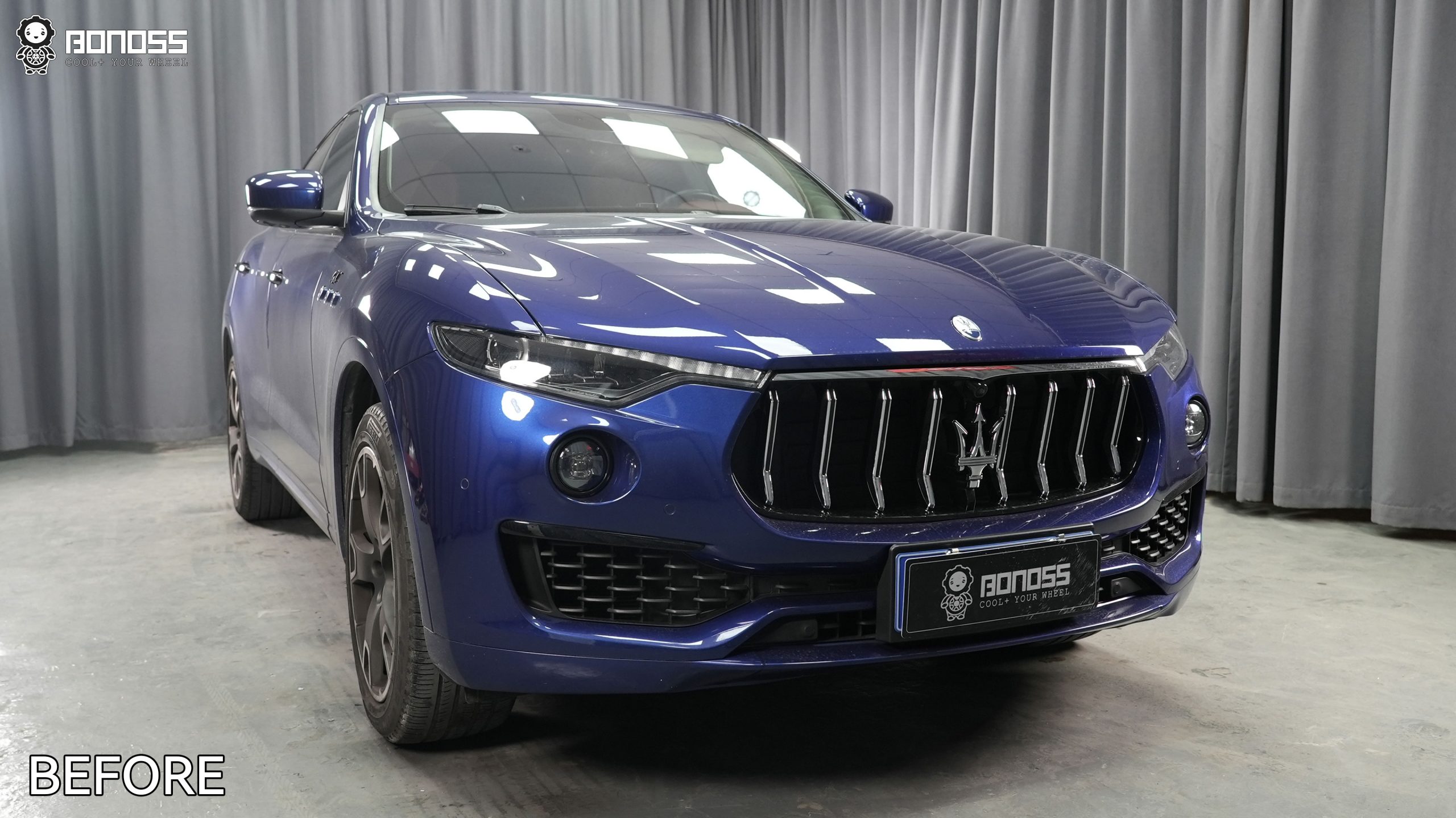 BONOSS Forged Lightweight Plus 2022 Maserati Levante Wheel Spacers Front 11mm Rear 20mm Before and After (6)