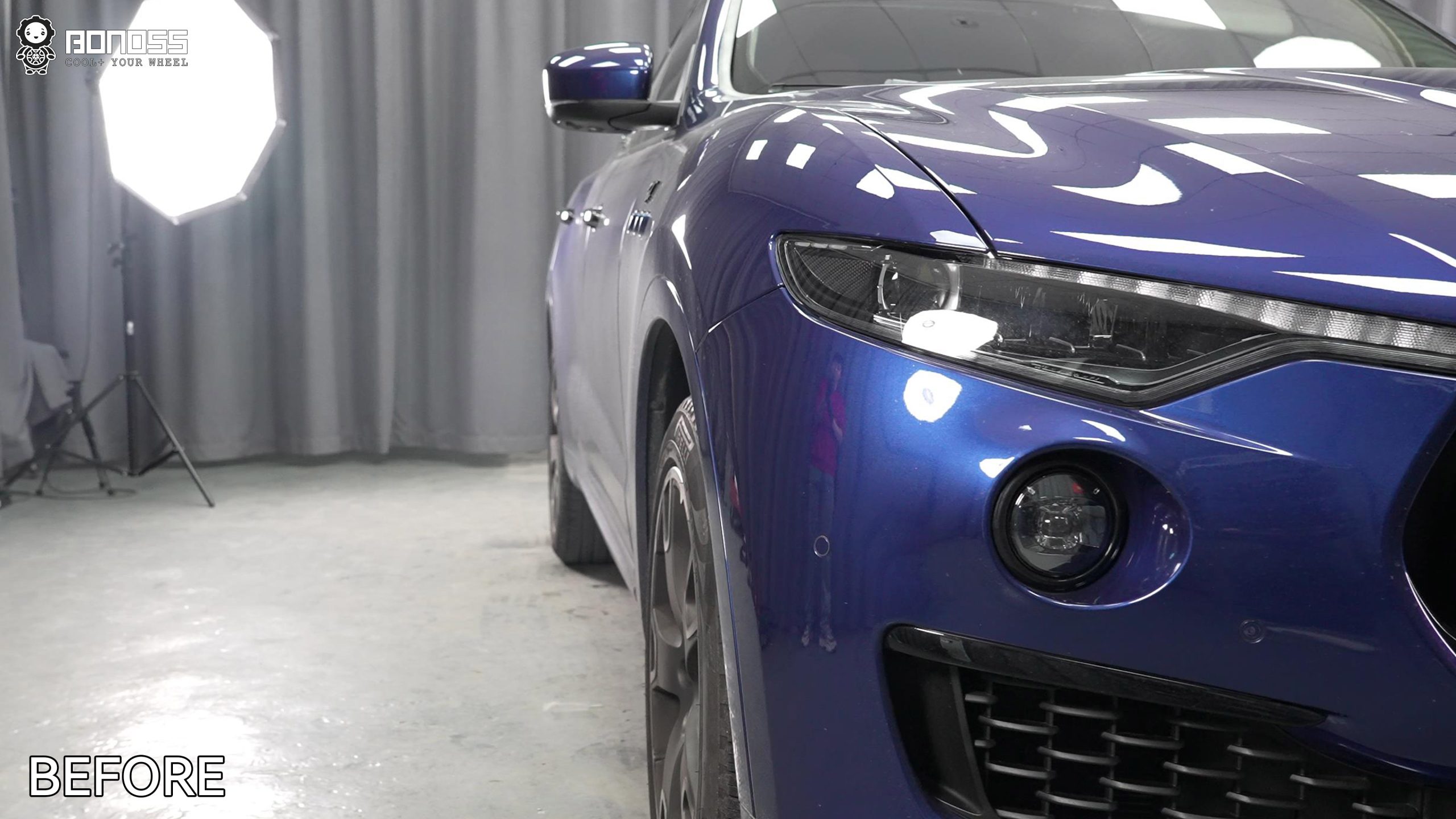 BONOSS Forged Lightweight Plus 2022 Maserati Levante Wheel Spacers Front 11mm Rear 20mm Before and After (8)