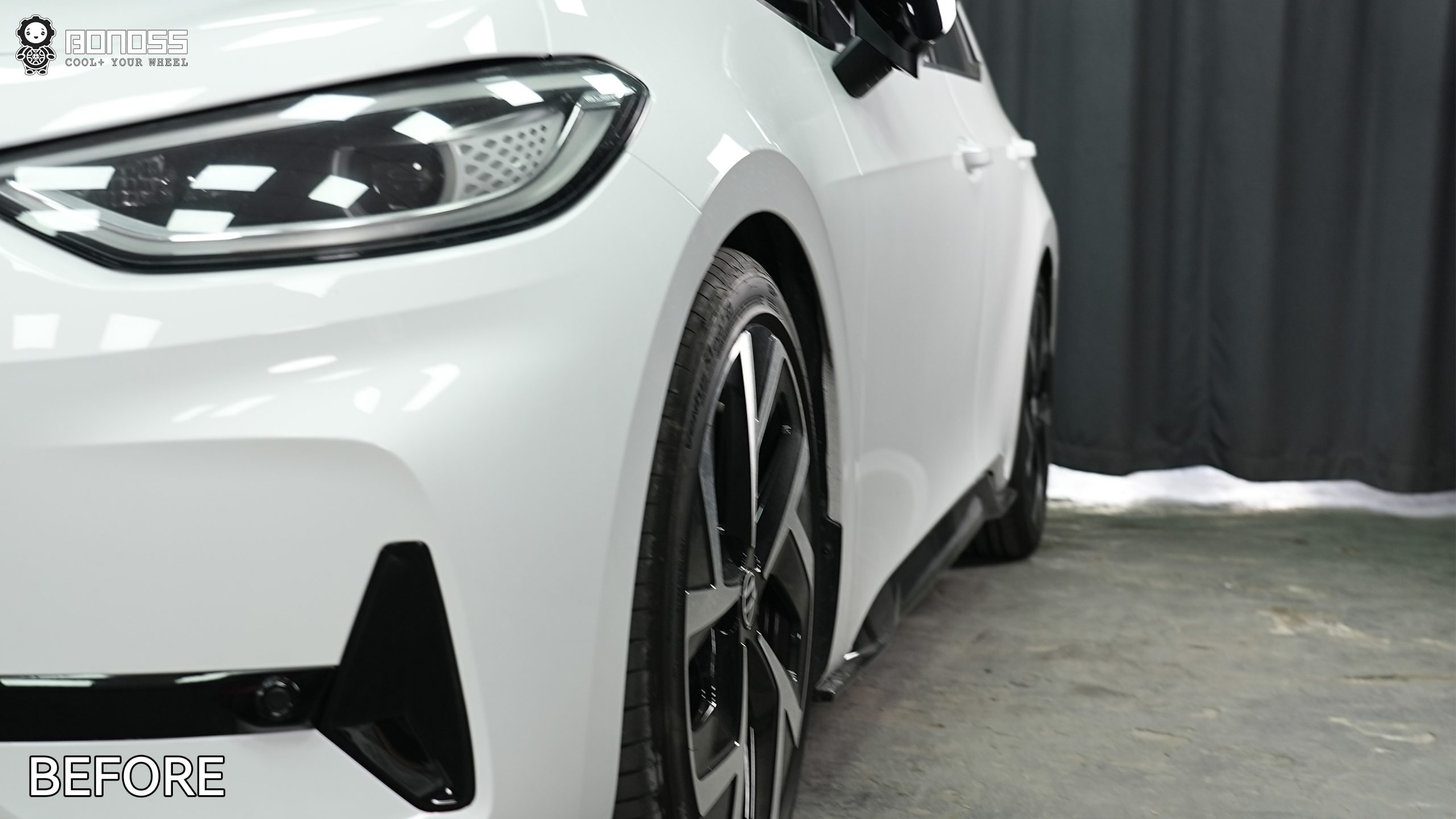 BONOSS Forged Lightweight Plus 2026 Volkswagen ID.3 Wheel Spacers Front 10.5mm Rear 20mm Before and After (10)