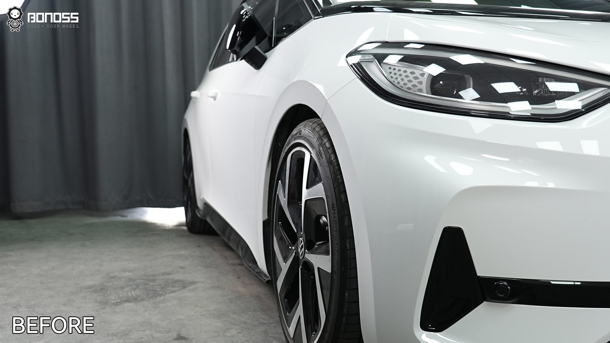 BONOSS Forged Lightweight Plus 2026 Volkswagen ID.3 Wheel Spacers Front 10.5mm Rear 20mm Before and After (11)