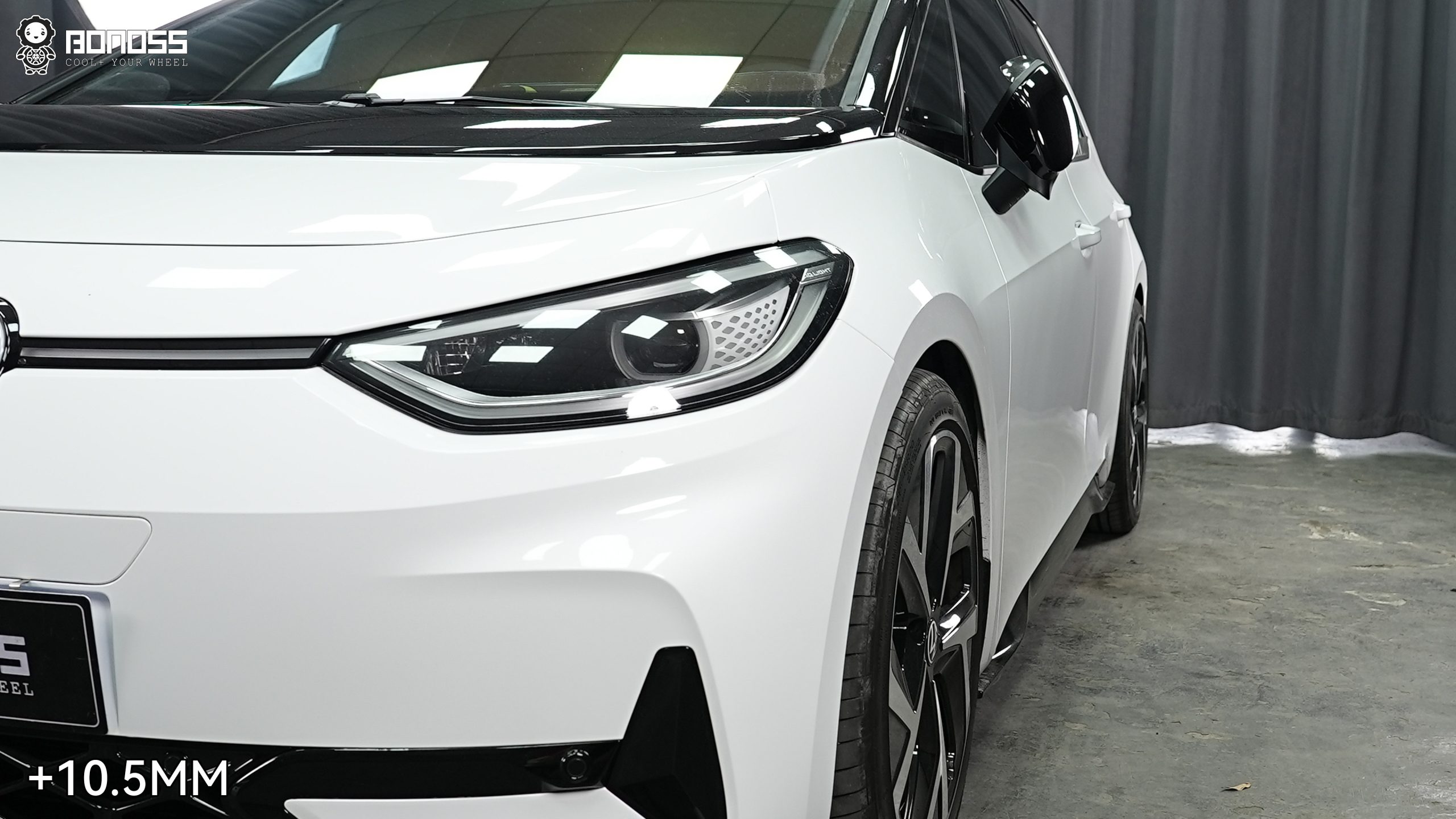 BONOSS Forged Lightweight Plus 2026 Volkswagen ID.3 Wheel Spacers Front 10.5mm Rear 20mm Before and After (5)