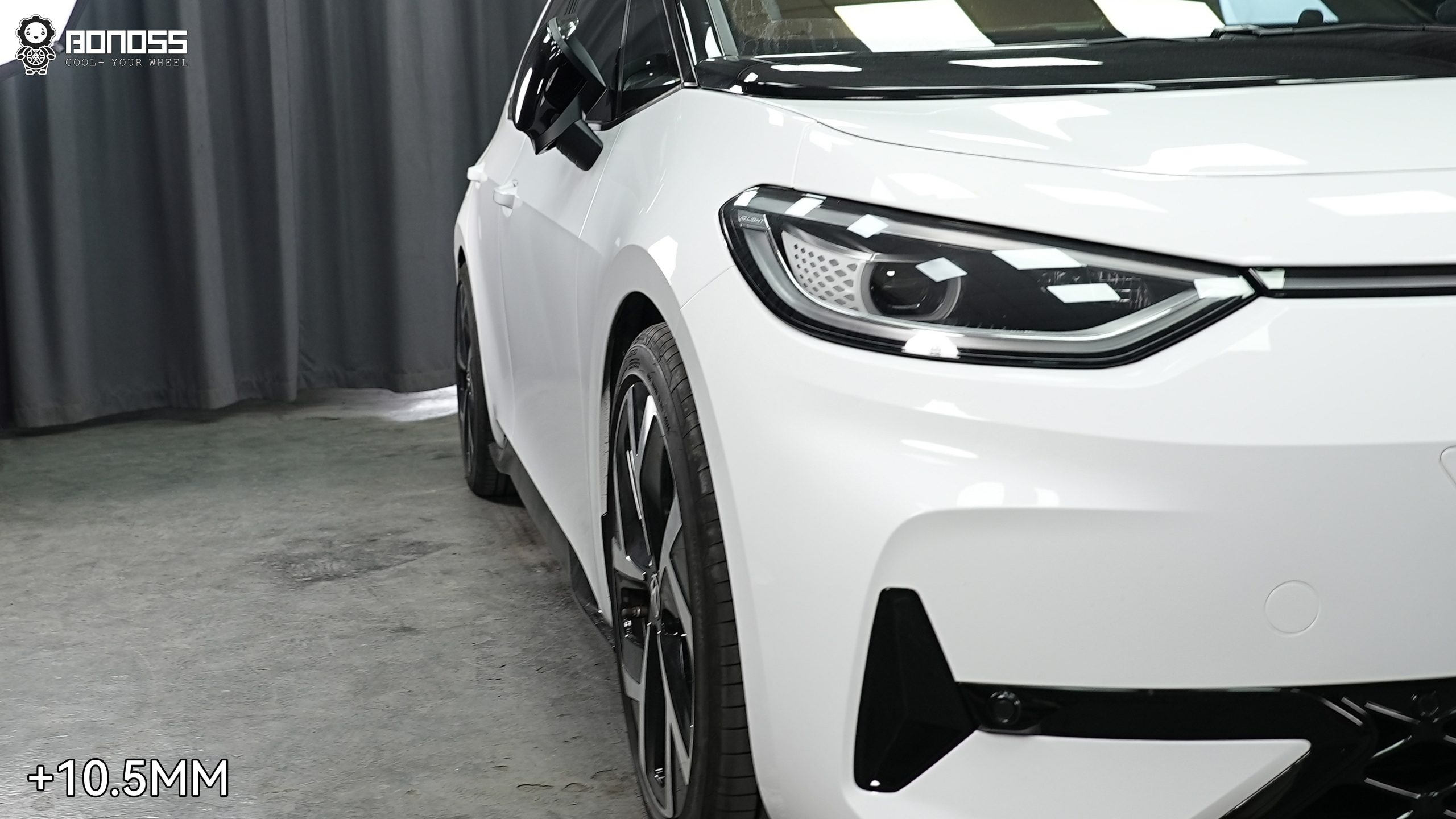 BONOSS Forged Lightweight Plus 2026 Volkswagen ID.3 Wheel Spacers Front 10.5mm Rear 20mm Before and After (6)