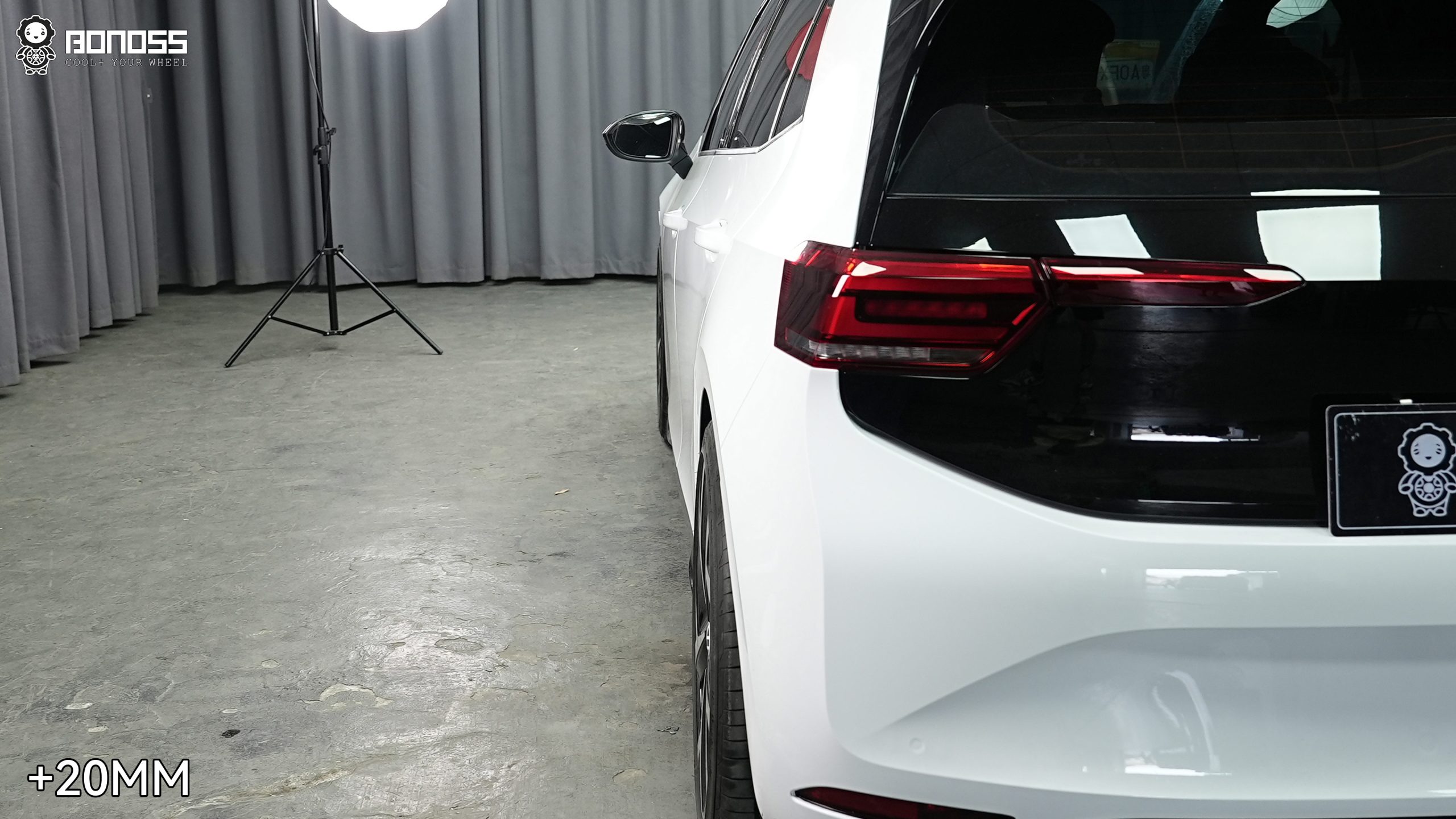 BONOSS Forged Lightweight Plus 2026 Volkswagen ID.3 Wheel Spacers Front 10.5mm Rear 20mm Before and After (7)