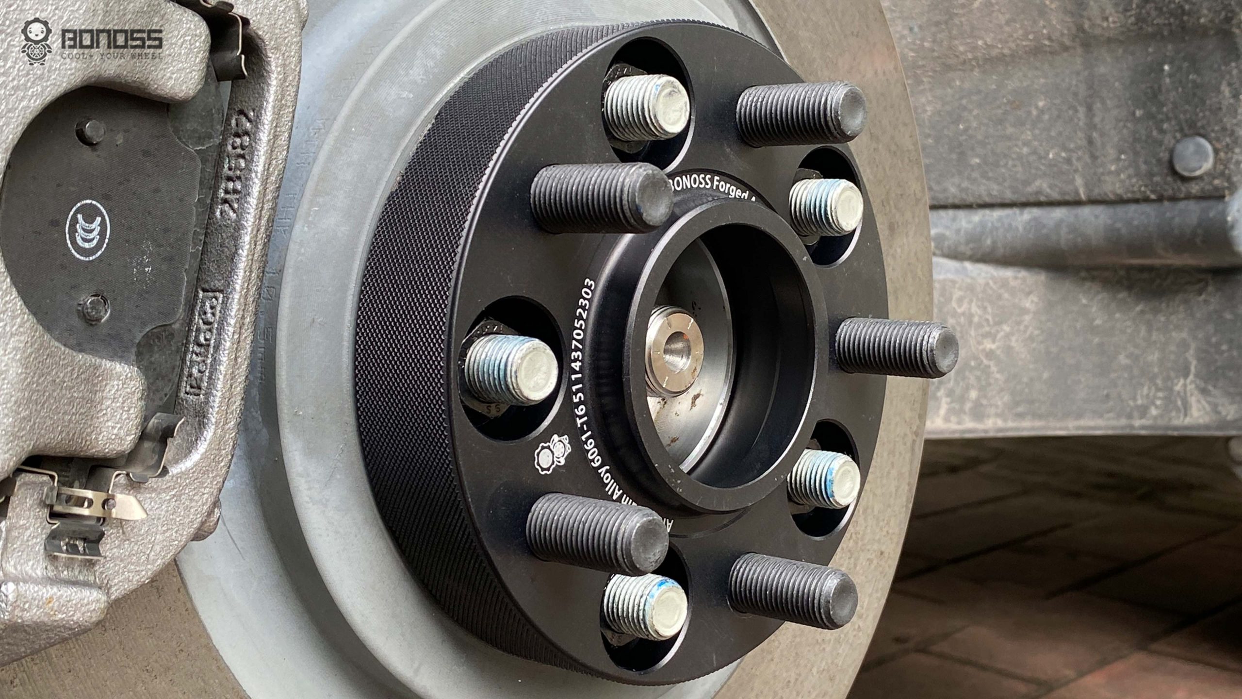 Best 5x114 3 1.5 Inch Wheel Spacer Sizes & Torque BONOSS Forged Active Cooling Adapters Hubcentric Spacers Pros Before and After Example (2)