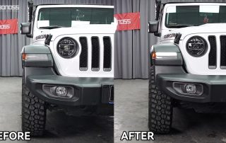 Best Jeep Wrangler JL Wheel Spacers for a Perfect Stance BONOSS Forged Active Cooling Adapters Hubcentric Spacers Pros Before and After Example (2)