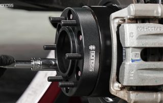Bolt-On vs. Slip-On 6x5 5 Spacers Which is Right for Your Vehicle BONOSS Forged Active Cooling Adapters Hubcentric Spacers Pros Before and After Example (2)