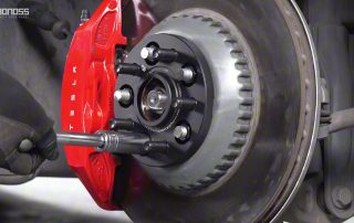 Complete Model 3 Performance Wheel Spacers Guide Sizes, Brands, Cost BONOSS Forged Active Cooling Adapters Hubcentric Spacers Pros Before and After Example (2)