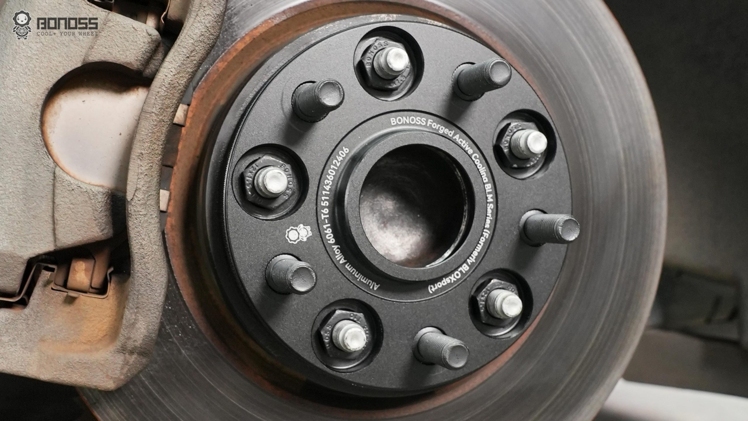 Install Toyota Spacers Right 5 Pro Tips for a Safe Fitment BONOSS Forged Active Cooling Adapters Hubcentric Spacers Pros Before and After Example (2)