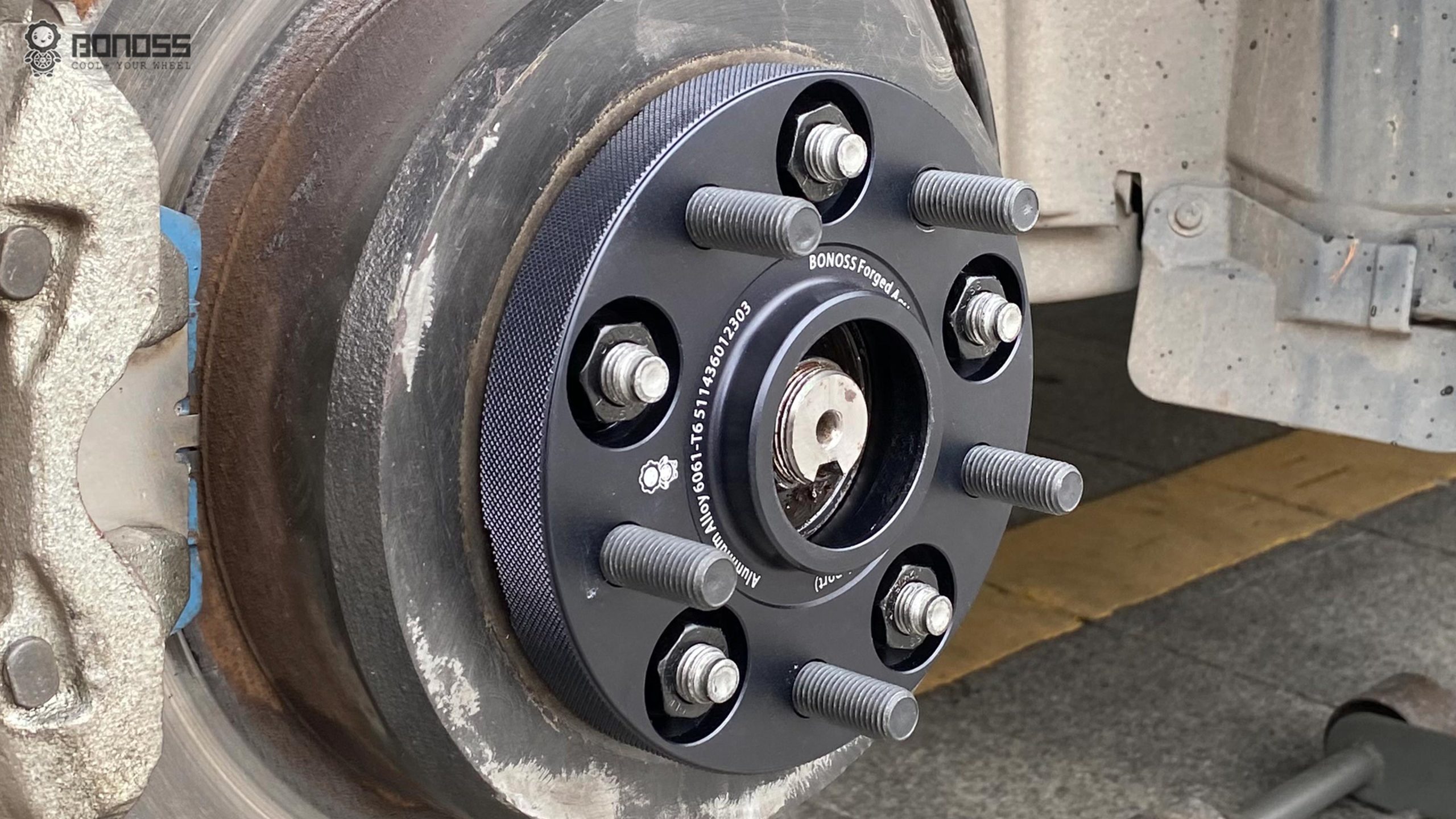 Installing 5x114 3 Wheel Spacers A Step-by-Step DIY Guide BONOSS Forged Active Cooling Adapters Hubcentric Spacers Pros Before and After Example (2)