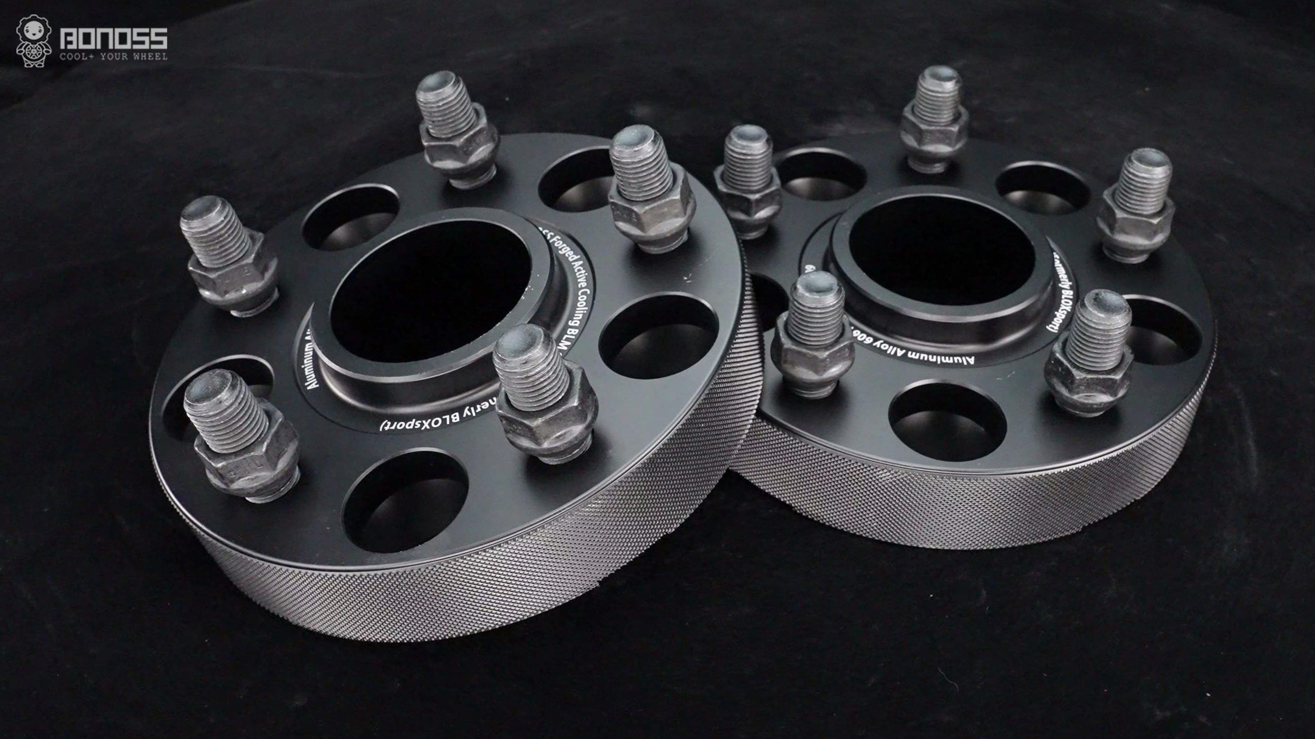 Perfect Sizes for Spacers on Jeep Wrangler (An Expert Buying Guide) BONOSS Forged Active Cooling Adapters Hubcentric Spacers Pros Before and After Example (3)